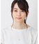 K10カラーストーン（ガーネット）オーバルプレート ネックレス