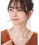 K18ダイヤモンド バゲットカットコンビネーション ネックレス
