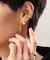 シルバー ニュアンスピアス ドロップ GP
