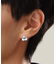 シルバー ニュアンスピアス ドロップ