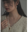 シルバー バロックパール ２Wayチェーンミックス ネックレス GP