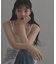 シルバー ハギーフープ スクエアピアス