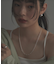 シルバー ミックスネックレス ケーブルチェーン２ＷＡＹネックレス