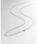 【WEB限定】K10イニシャルＡ ネックレス