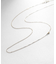 【WEB限定】K10イニシャルＦ ネックレス