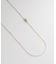 【WEB限定】K10イニシャルＲ ネックレス