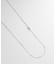 【WEB限定】K10イニシャルＳ ネックレス