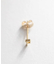 【WEB限定】K10イニシャルＦ スタッドピアス（片耳用）