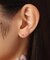 【WEB限定】K10イニシャルＦ スタッドピアス（片耳用）
