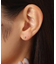 【WEB限定】K10イニシャルＦ スタッドピアス（片耳用）