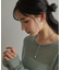シルバー バロックパール 2WAYドロップ ネックレス