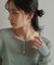 シルバー バロックパール 2WAYドロップ ネックレス