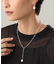 シルバー バロックパール 2WAYドロップ ネックレス
