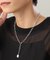 シルバー バロックパール 2WAYドロップ ネックレス