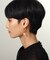 シルバー フープピアス パールチャーム GP