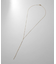 K10カットチェーンY字 ネックレス