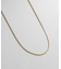 K10ベネチアンフラット ネックレス（60cm）