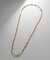 K18中空プリムケーブル ネックレス（LL）