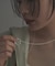シルバー ニュアンスネックレス ヘキサゴン