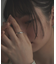 シルバー ラインリング ツイスト