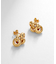 シルバー ニッティングモチーフ ピアス GP