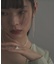 シルバー チェーンピアス ボール フロントバック