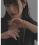 シルバー ボールチェーン ラリエット ネックレス GP
