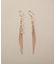 K10中空プリムキヘイフリンジ フックピアス