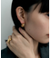 シルバー コンケイブピアス GP
