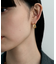 シルバー コンケイブピアス GP