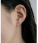 K10ウェーブフープピアス