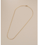 K18中空MVロング ネックレスS