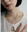 シルバー マンテルモチーフネックレス