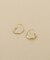 K10ツイステッドフープピアス