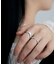 シルバー ポインテッドオープンリング