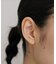 K10ホロウサークルスタッドピアス（片耳用）