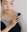 シルバー リッジドームクロスリング