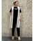 【おしゃれにキマる/洗える】サイドスリット ロングニットジレ