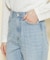 【環境に配慮したデニム】細身デニムパンツ