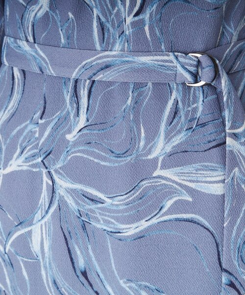 洗える／日本製／ジャージ素材】流線柄ワンピース｜クードシャンスの