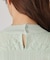 【洗える】レースニットトップス
