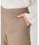 【手洗い可／日本製】タックレテーパードパンツ