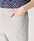 【洗える】定番、美シルエットテーパードパンツ