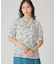 【手洗い可／日本製／一枚着】衿ねじりデザインブラウス