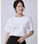 【手洗い可／日本製／箔プリント】ロゴTシャツ