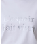 【手洗い可／日本製／箔プリント】ロゴTシャツ