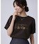 【手洗い可／日本製／箔プリント】ロゴTシャツ
