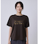 【手洗い可／日本製／箔プリント】ロゴTシャツ