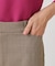 【手洗い可／日本製／ストレッチ】定番センタープレス入りパンツ