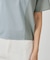 【手洗い可／日本製】異素材使いのジャージトップス